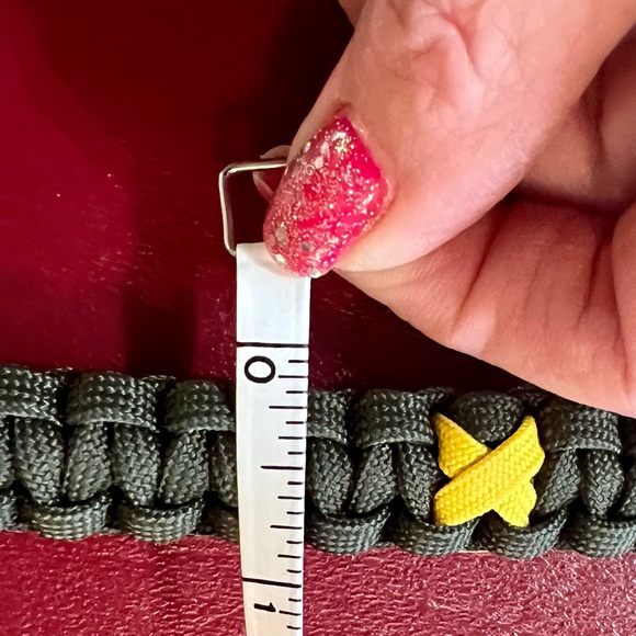 Support our troops handmade bracelet - Picture 4 of 7